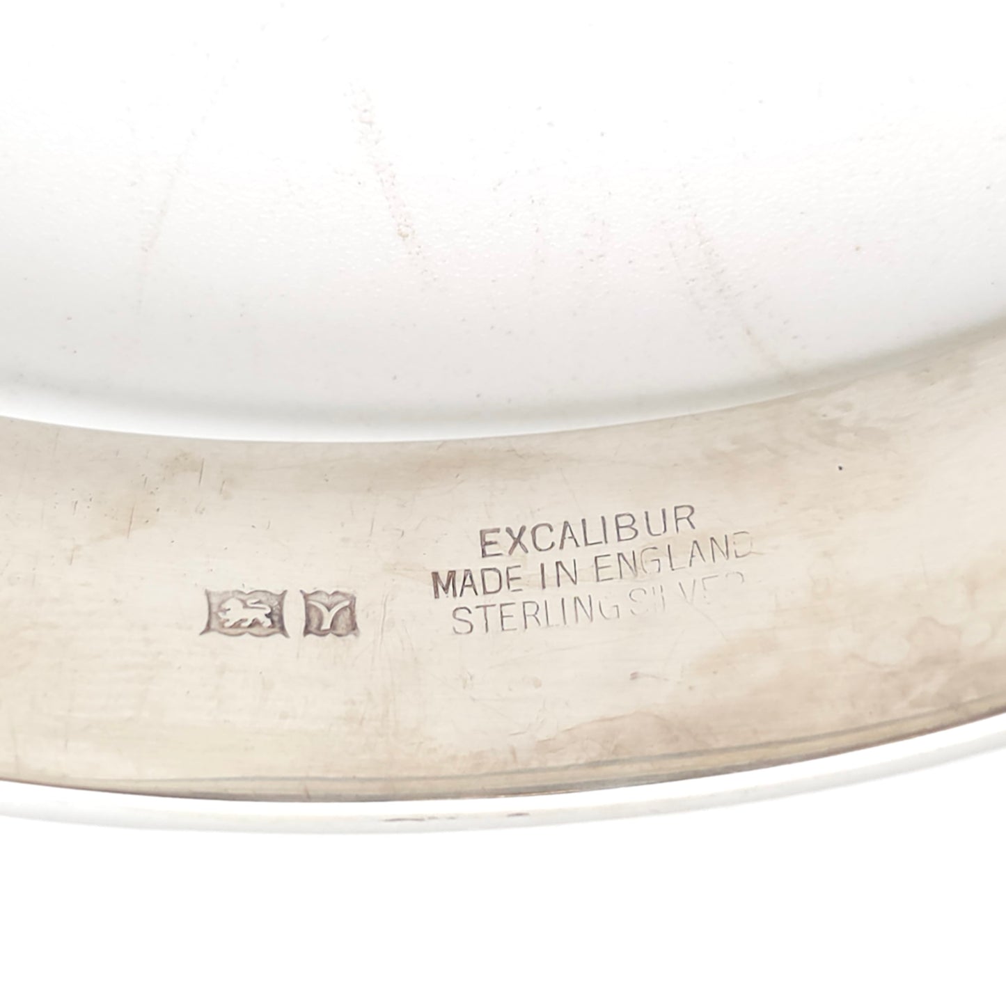 Sterling Silver Vintage Half Engraved Floral Hinged Bangle