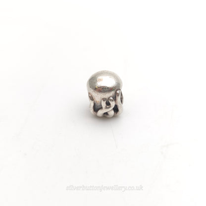 Sterling Silver Genuine Pandora Octopus Bracelet Charm