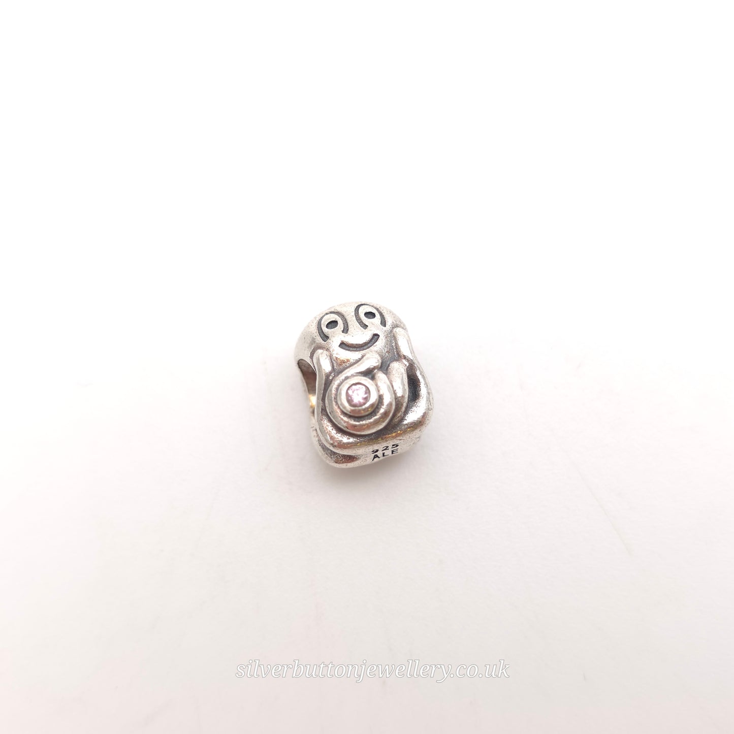 Sterling Silver Genuine Pandora Octopus Bracelet Charm