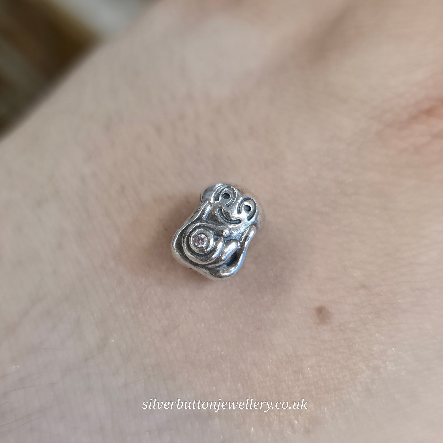 Sterling Silver Genuine Pandora Octopus Bracelet Charm